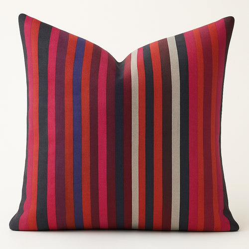 Cojin decorativo lineas colores
