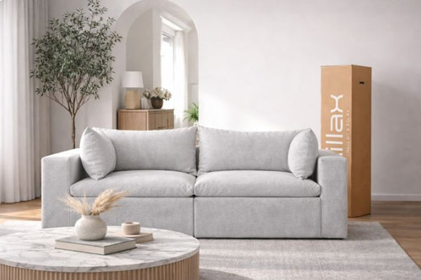 Sala Love Cotton - Set 2 Pzs, 100% espuma, en caja