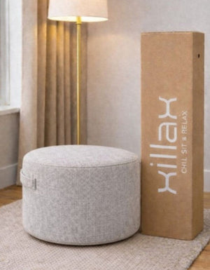 Xilly puff chico, en caja 65 x 65 x 50 cm