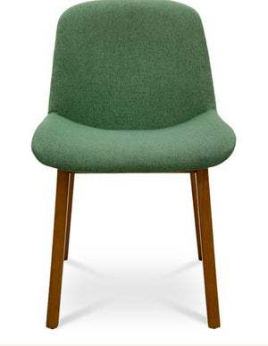 5604586 - Silla Tela Verde/nogal Ovak