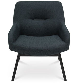5063147 - Sillon Tela Gris Oxford/negro Veintiocho