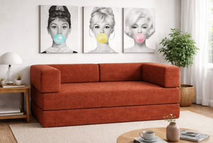 Xilly Bed,Sofa cama , 100% espuma, en caja (2m x 1m x 44cm alto)