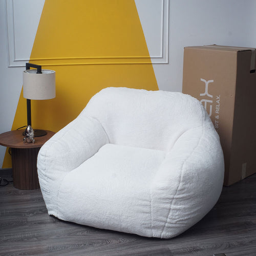 Sillon individual Cloud - 100% espuma, en caja 120 x 100 x 80 cm